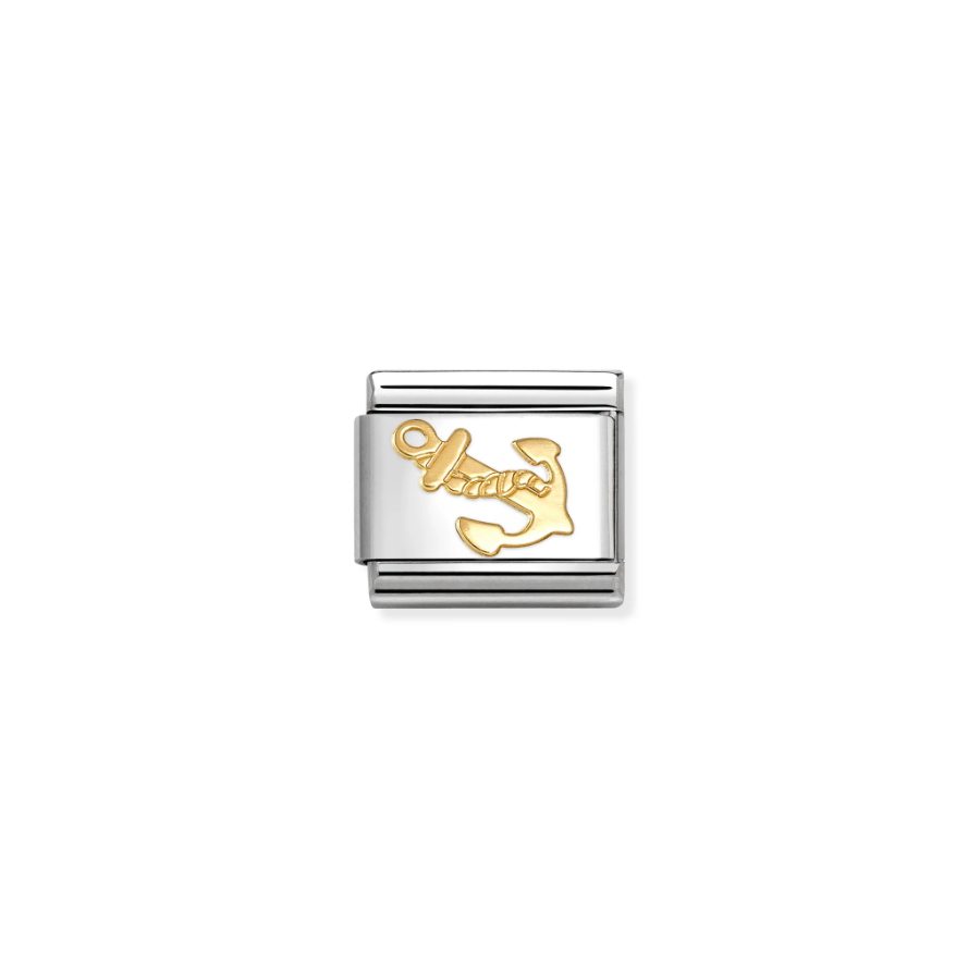 Nomination Composable Anchor Symbol 18k Gold -Nomination