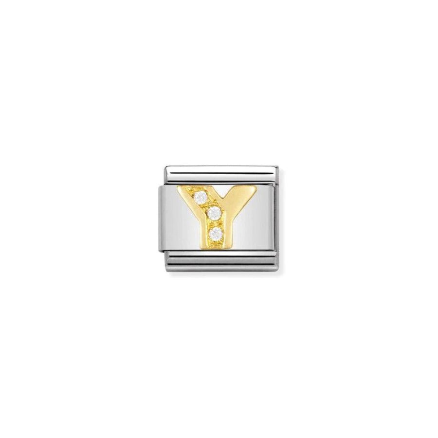 Nomination Composable Classic C.Z. Letter Y -Nomination