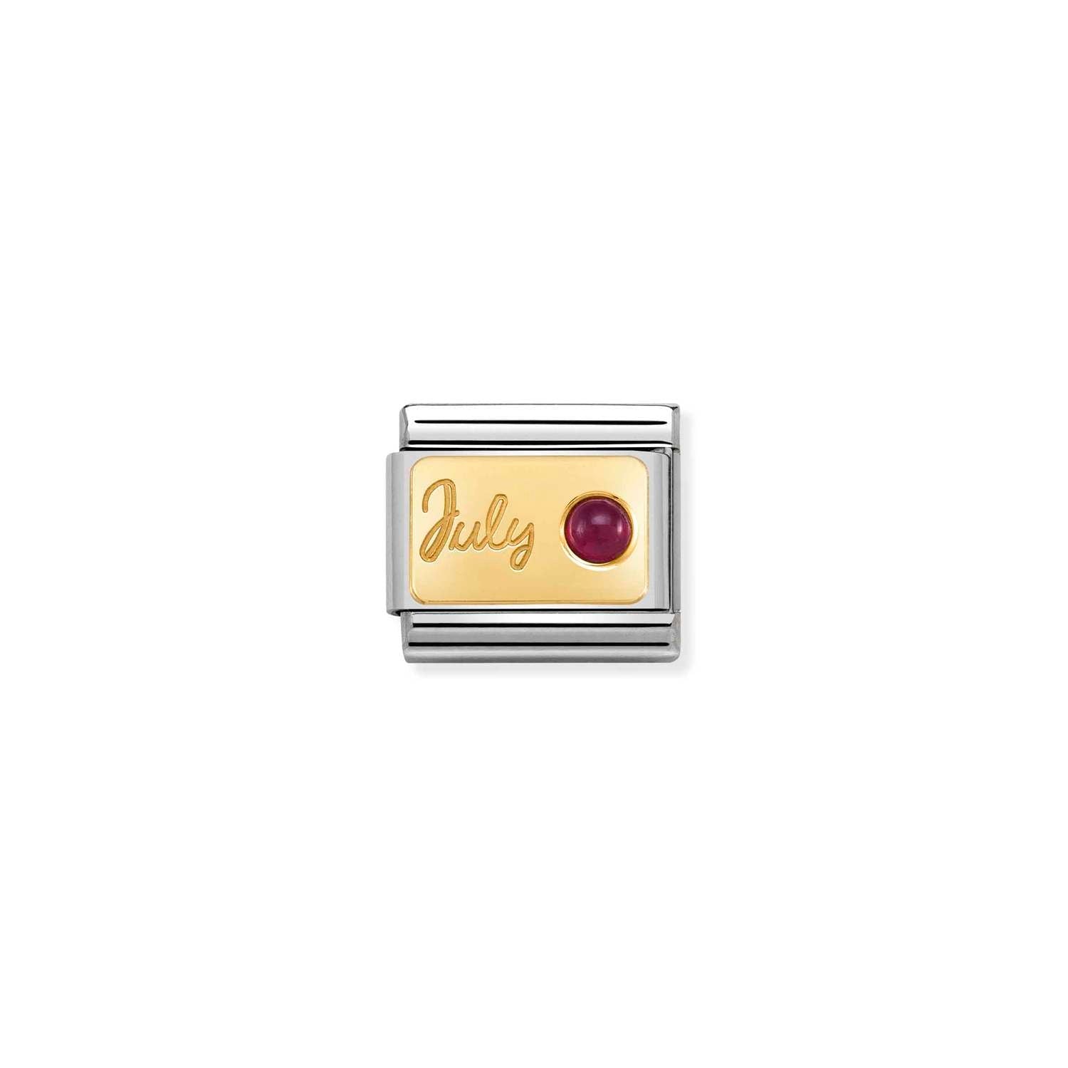Nomination Composable Classic Month Stone Jul Ruby 18K -Nomination