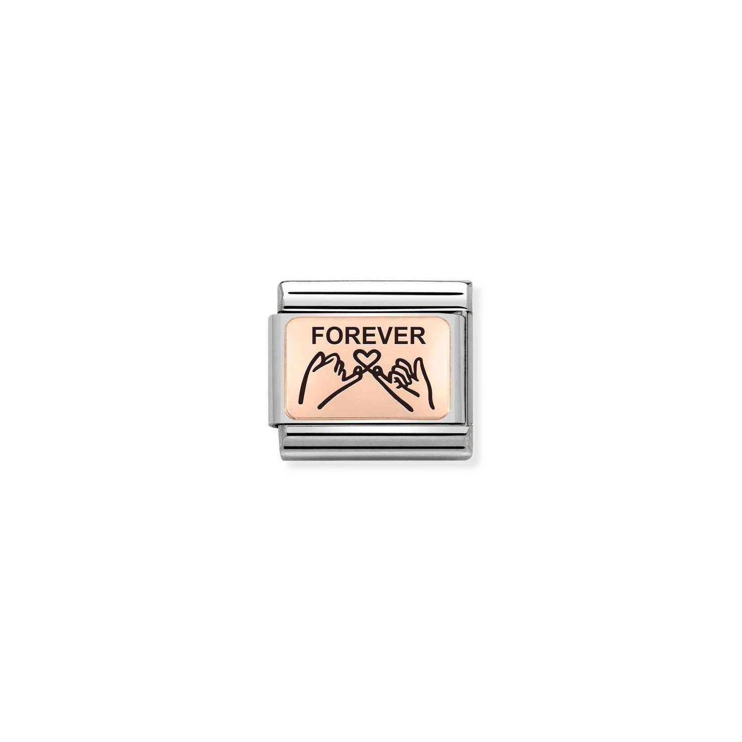 Nomination Composable Classic Plate Forever R/G SS -Nomination