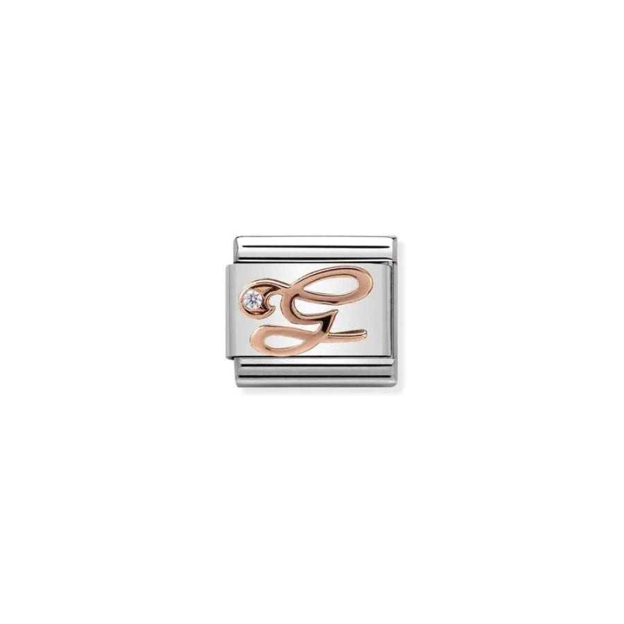 Nomination Composable Classic Rosegold Letter G -Nomination