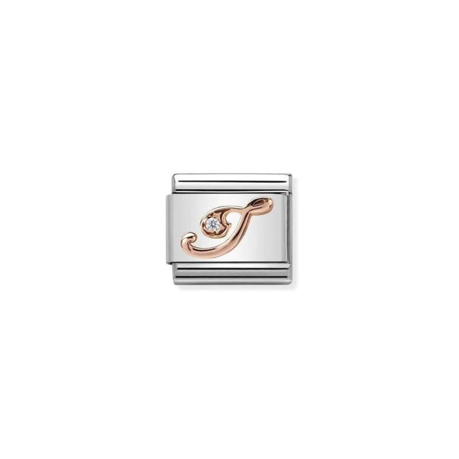 Nomination Composable Classic Rosegold Letter I -Nomination