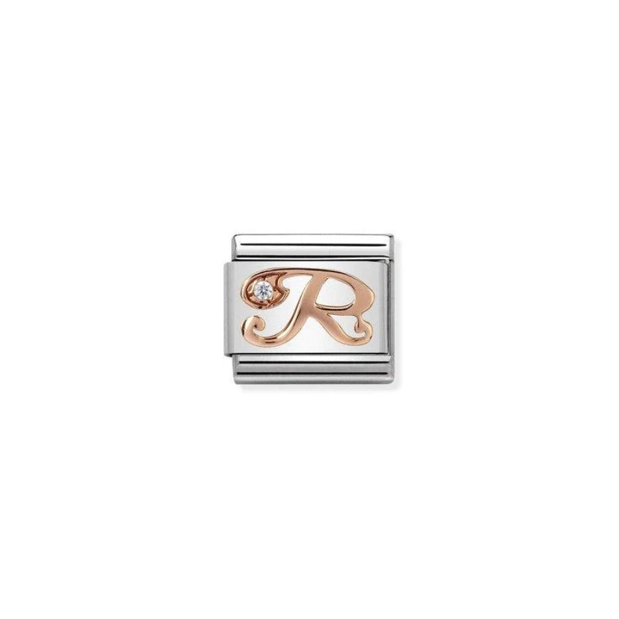 Nomination Composable Classic Rosegold Letter R -Nomination