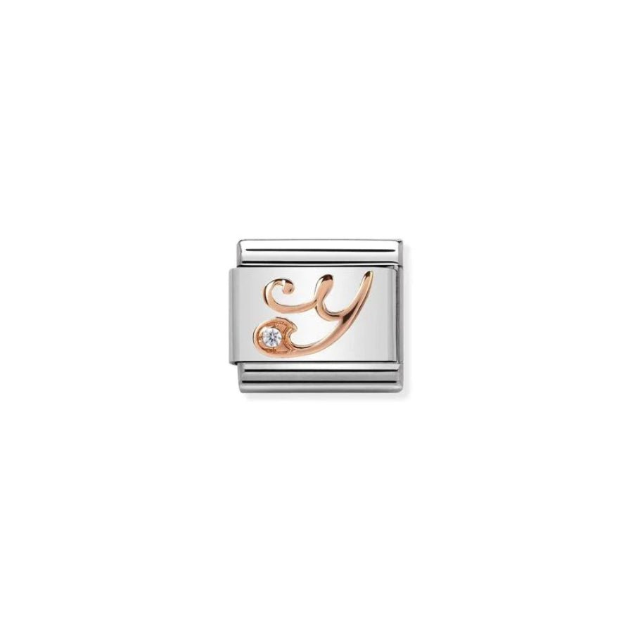 Nomination Composable Classic RosegoldLetter Y -Nomination