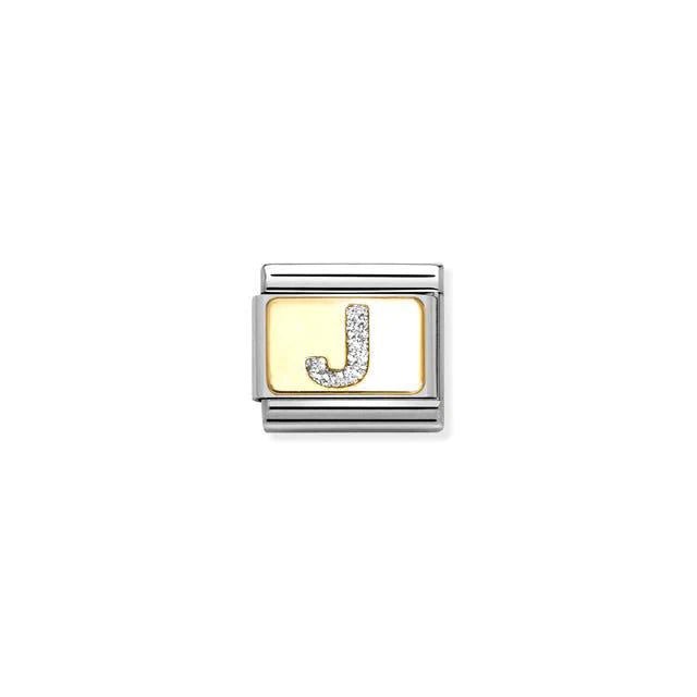 Nomination Composable Glitter Letter J -Nomination