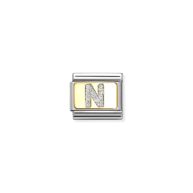 Nomination Composable Glitter Letter N -Nomination
