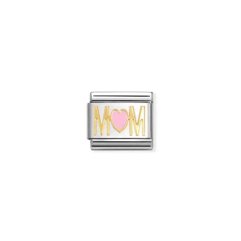 Nomination Composable Mom Pink Heart Symbol -Nomination