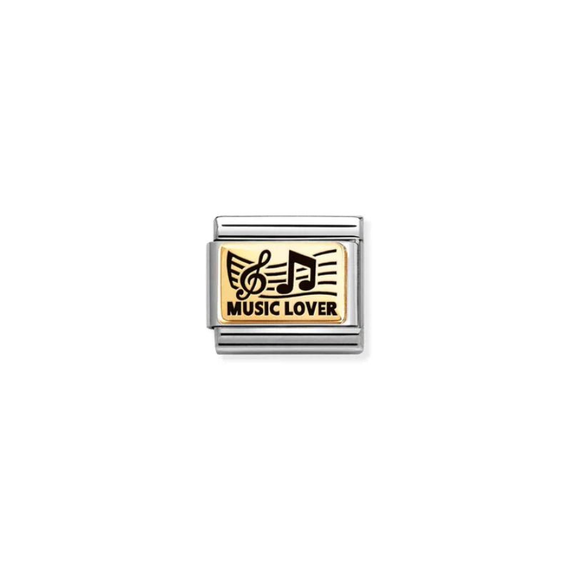 Nomination Composable Music Lover Plates -Nomination