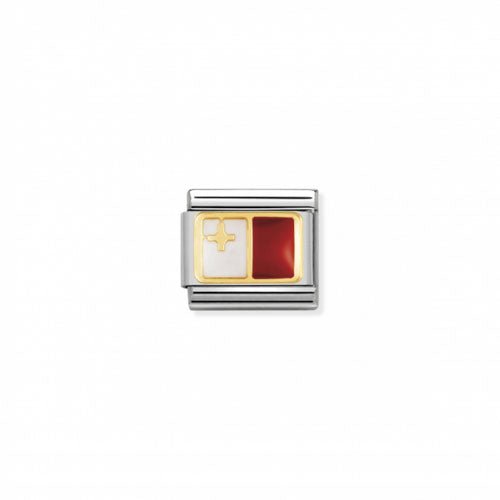 Nomination Flag Malta Enamel -Nomination