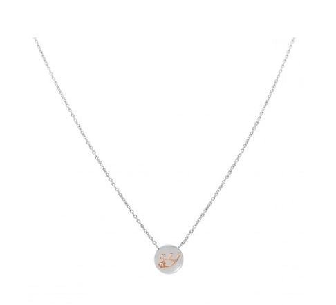 Nomination Necklace My Bonbons Disk Letter Y R/Gold -Nomination