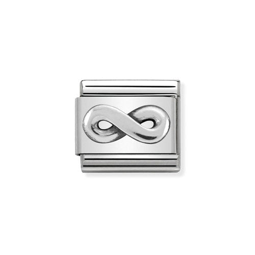 Nomination Silvershine Symbol Infinity S/Steel Silver -Nomination