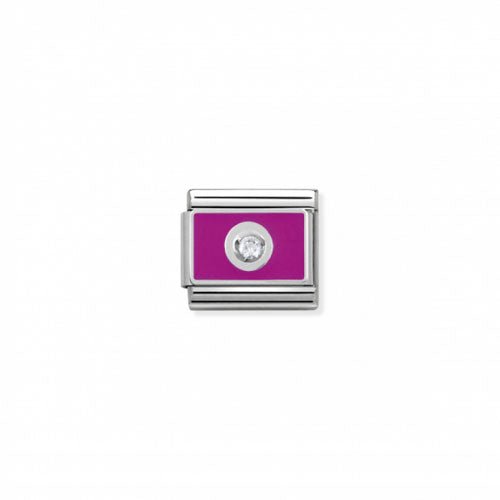 Nomination Silvershine Symbol Pink -Nomination
