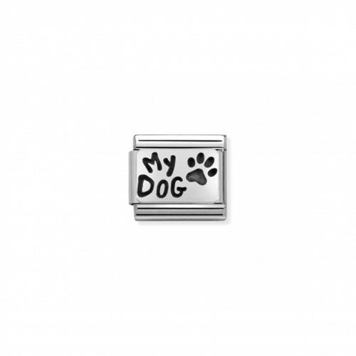 Nomination Symbol My Dog S/Steel & Silver -Nomination