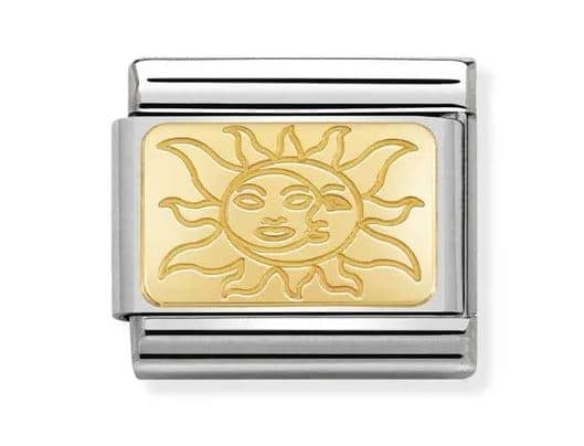Nomination Symbol Sun S/S & 18K -Nomination