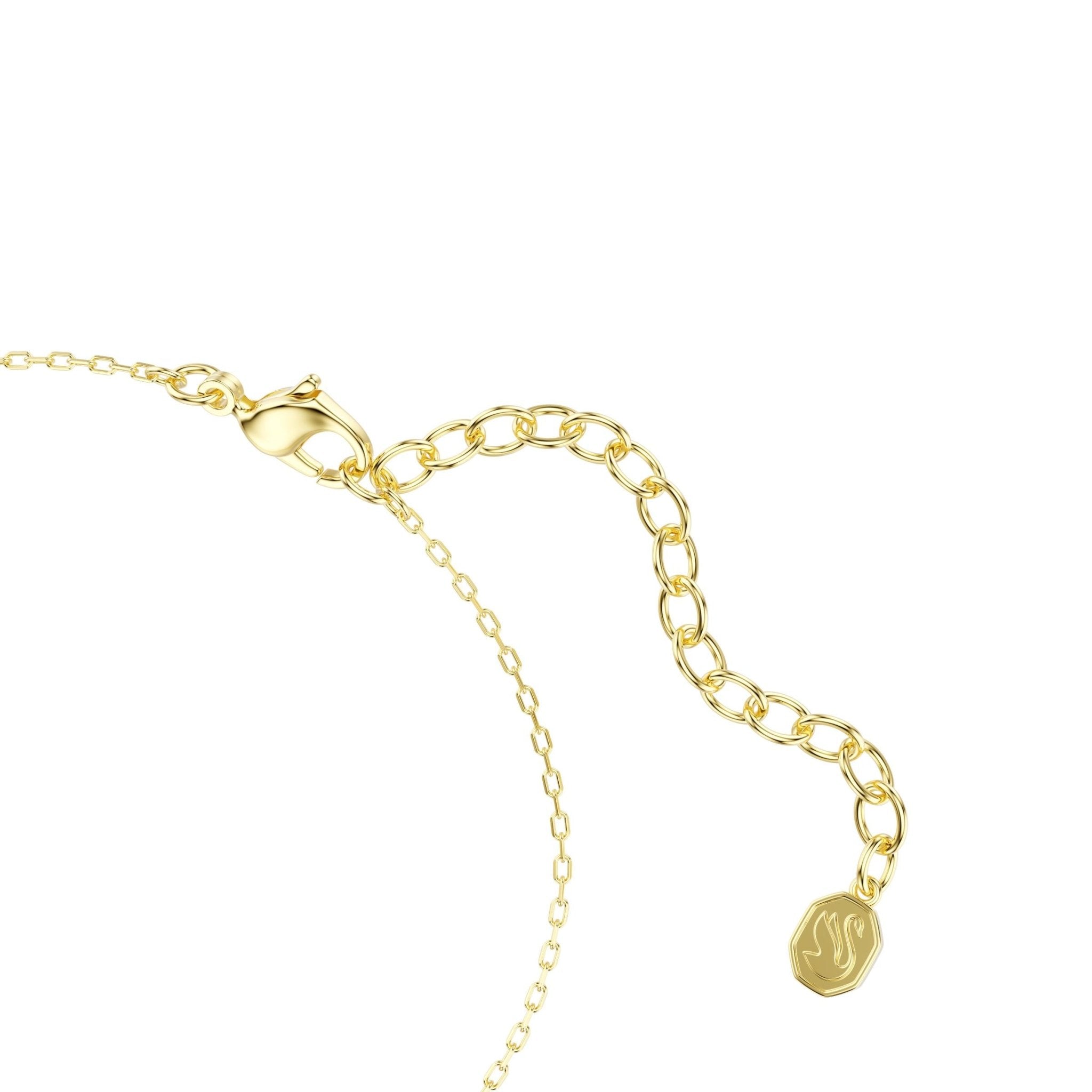 Only bracelet, Round cut, Purple, 18K gold finish -Swarovski