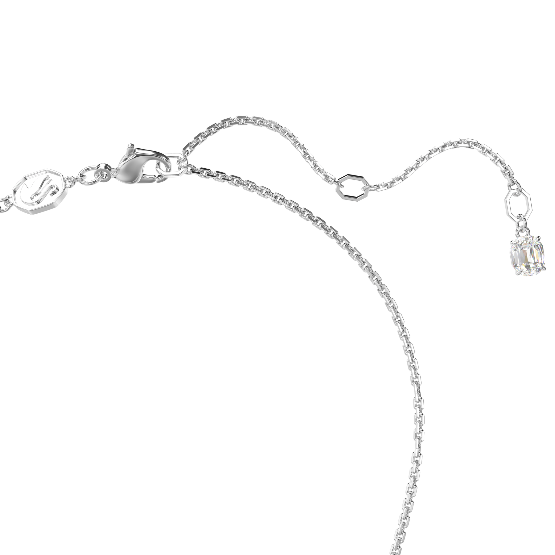 Swarovski Mesmera pendant with mixed-cut crystals in a sleek, elegant design featuring sparkling Swarovski stones.