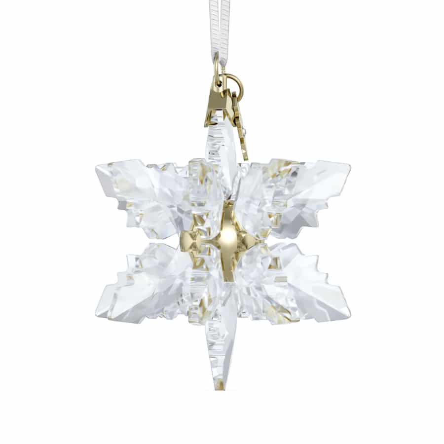 Swarovski Annual Edition 2024 3D ornament featuring sparkling crystal design, perfect for holiday decor or collection.
