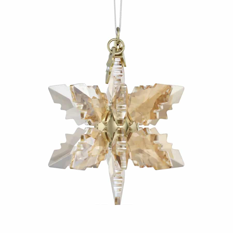 Swarovski Annual Edition Festive 3D Ornament 2024 with sparkling crystal design, detailed festive holiday decoration.