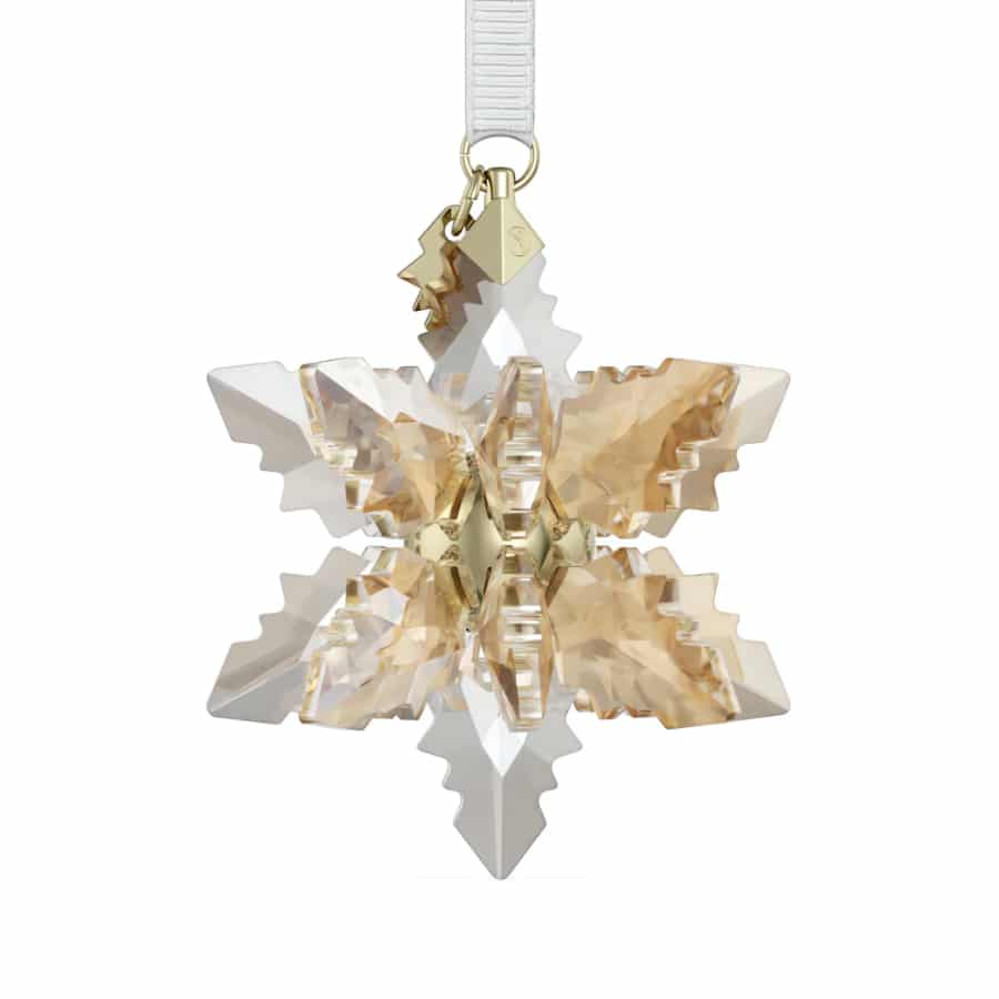 Swarovski Annual Edition Festive 3D Ornament 2024 with intricate crystal detailing and holiday-themed design.