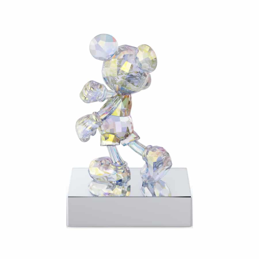 Swarovski Mickey & Friends Mickey figurine with sparkling crystal details, showcasing classic Disney character in collectible form