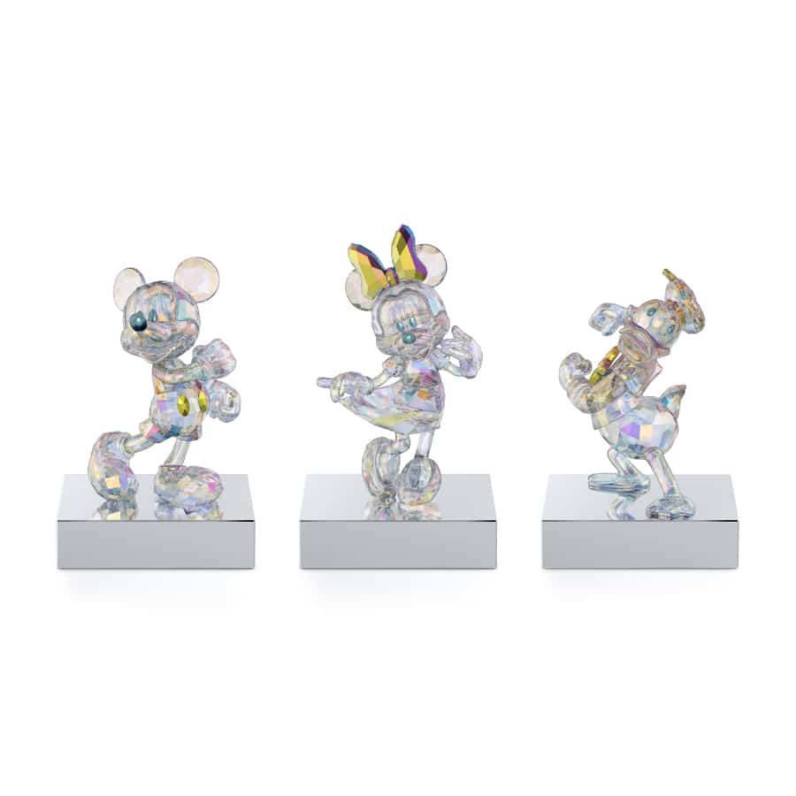 Swarovski Mickey & Friends Mickey crystal figurine with detailed craftsmanship and sparkling finish.