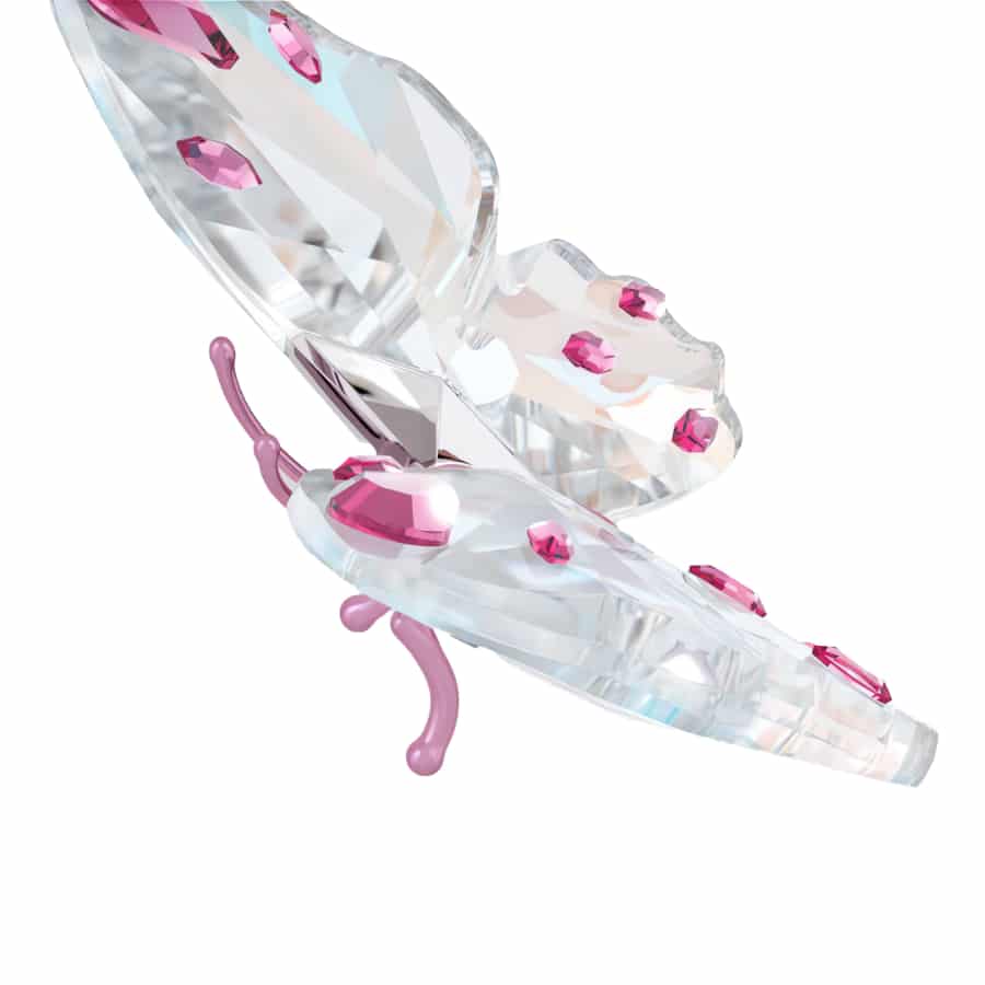 Small Swarovski Idyllia Butterfly figurine with delicate crystal details and elegant design on a neutral background.