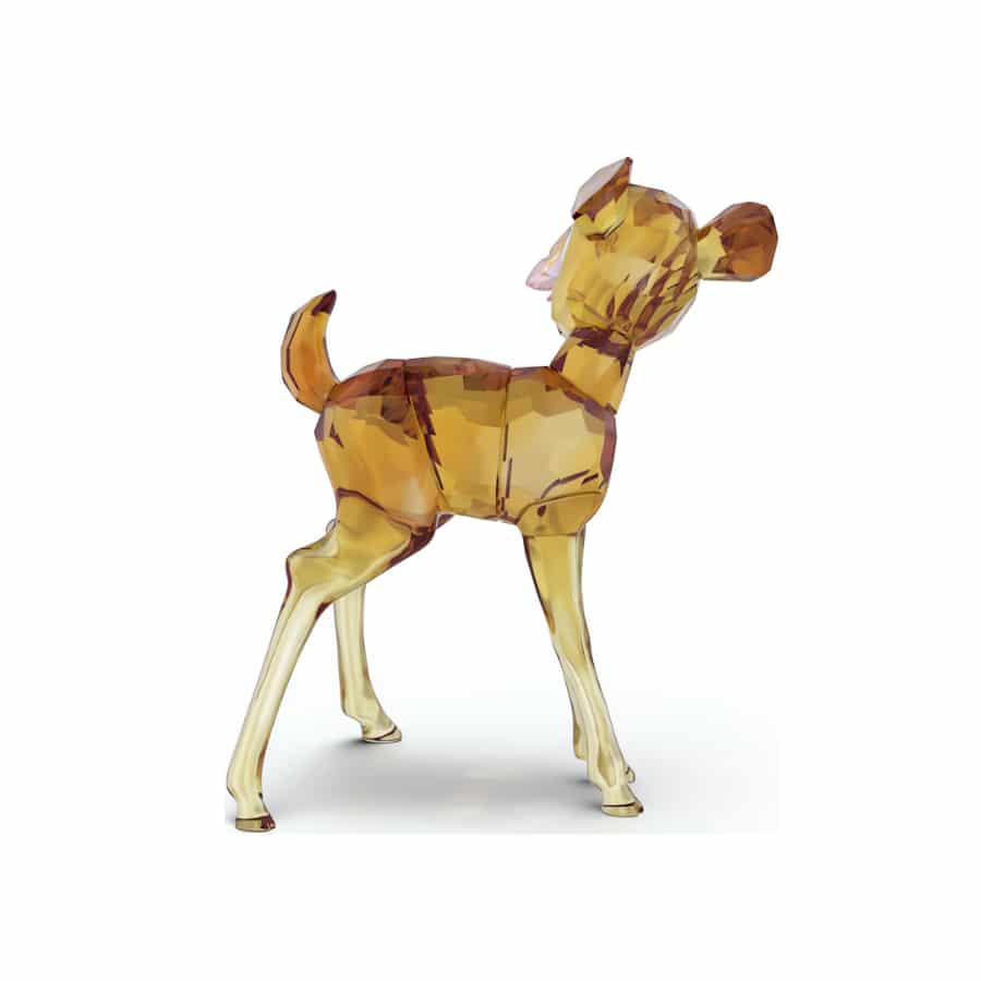 Swarovski Disney Classics Bambi crystal figurine with detailed craftsmanship and sparkling finish, depicting Bambi the deer from Disney.