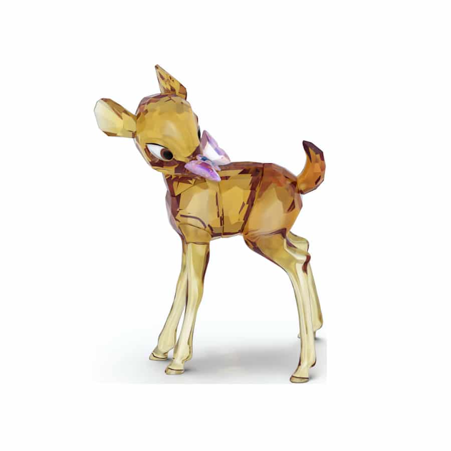 Swarovski Disney Classics Bambi crystal figurine with detailed craftsmanship and sparkling finish, showcasing Bambi from Disney.