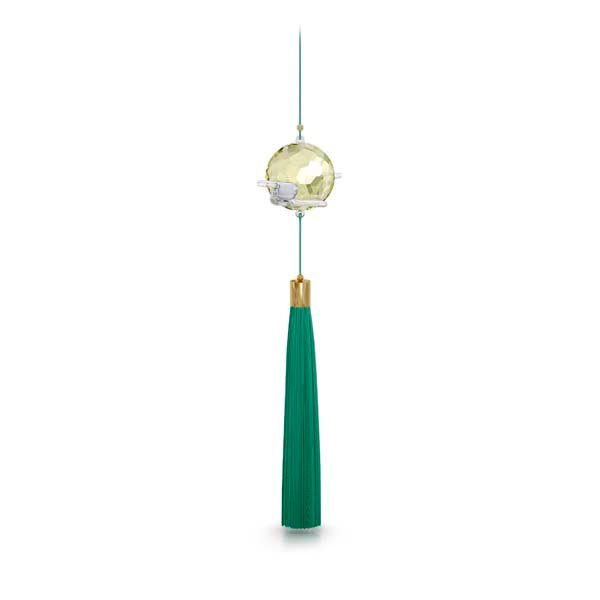 Ornament : Among Blue Mountains:ornament Moon -Swarovski