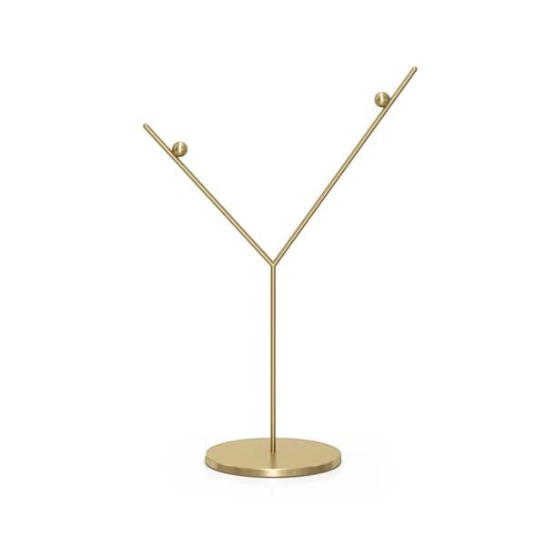 Ornament : Display:ornament Stand Gold Tone -Swarovski
