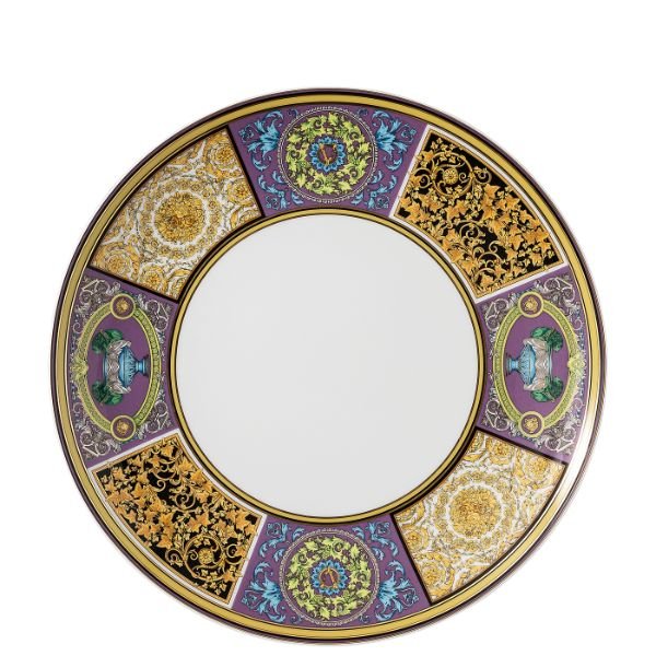 Plate Barocco Mosaic 28Cm -Versace