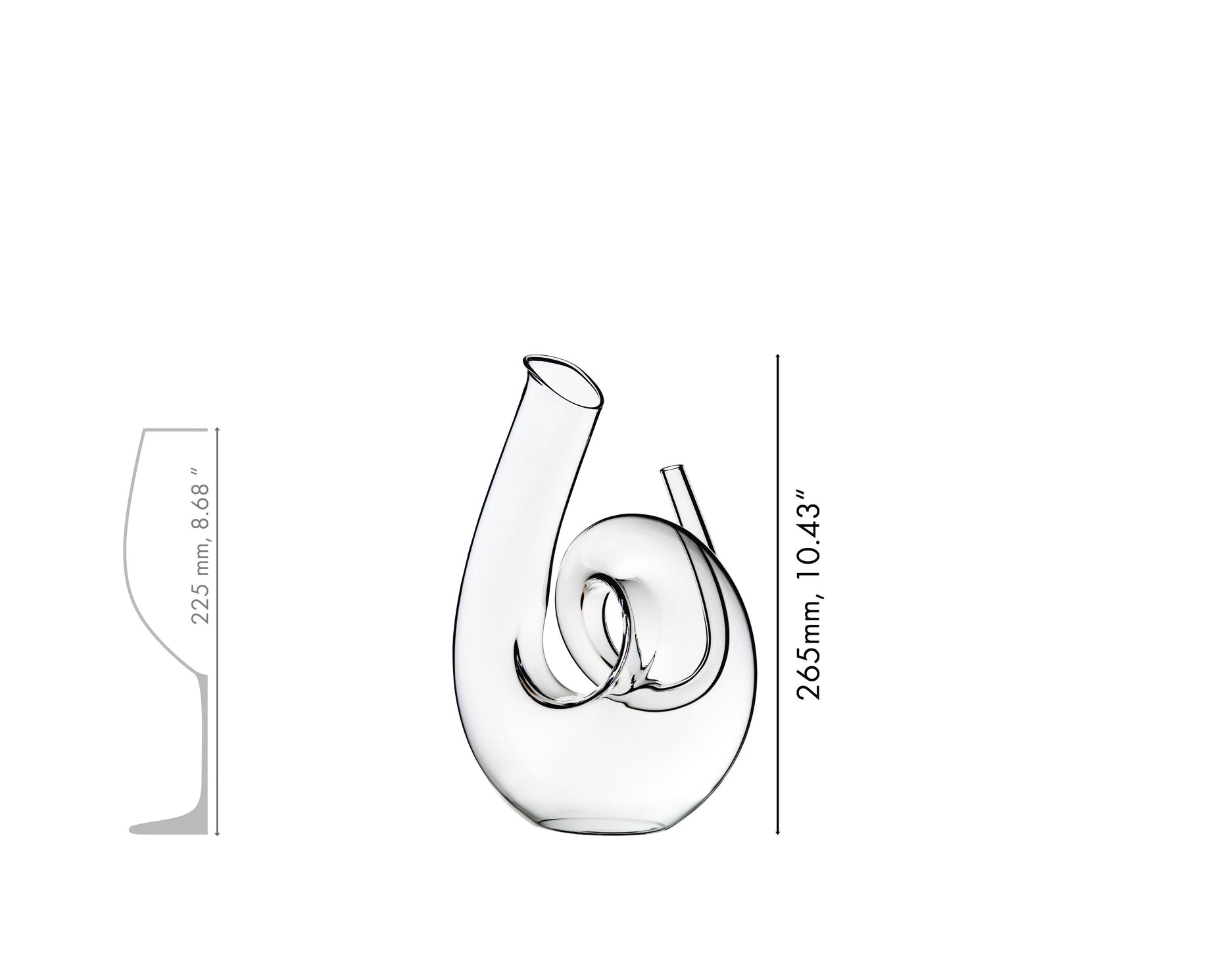 Riedel Wine Decanter Curly Each -Riedel