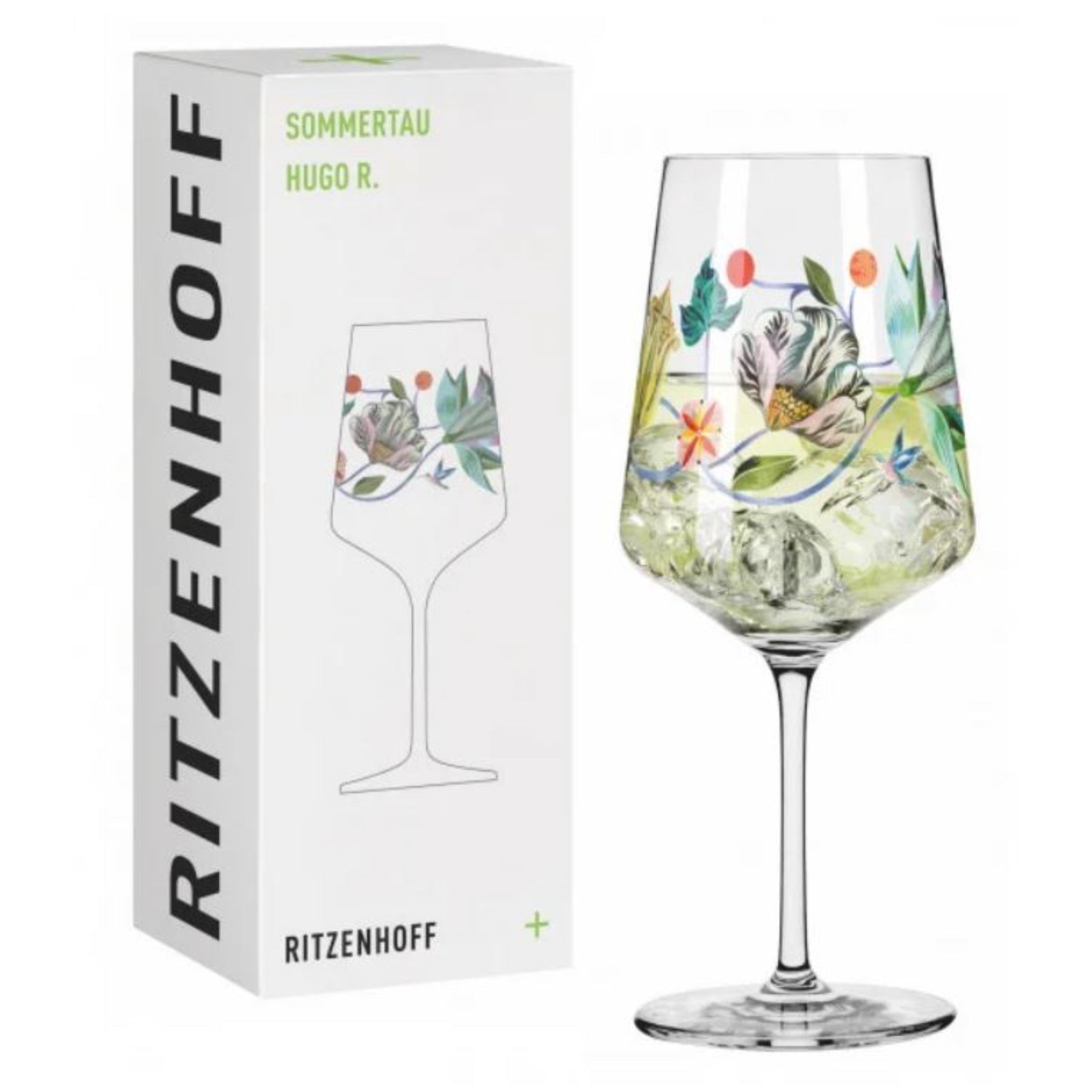 Ritzenhoff Aperitif Sommerrausch glass 8 Olaf Hajek -Ritzenhoff