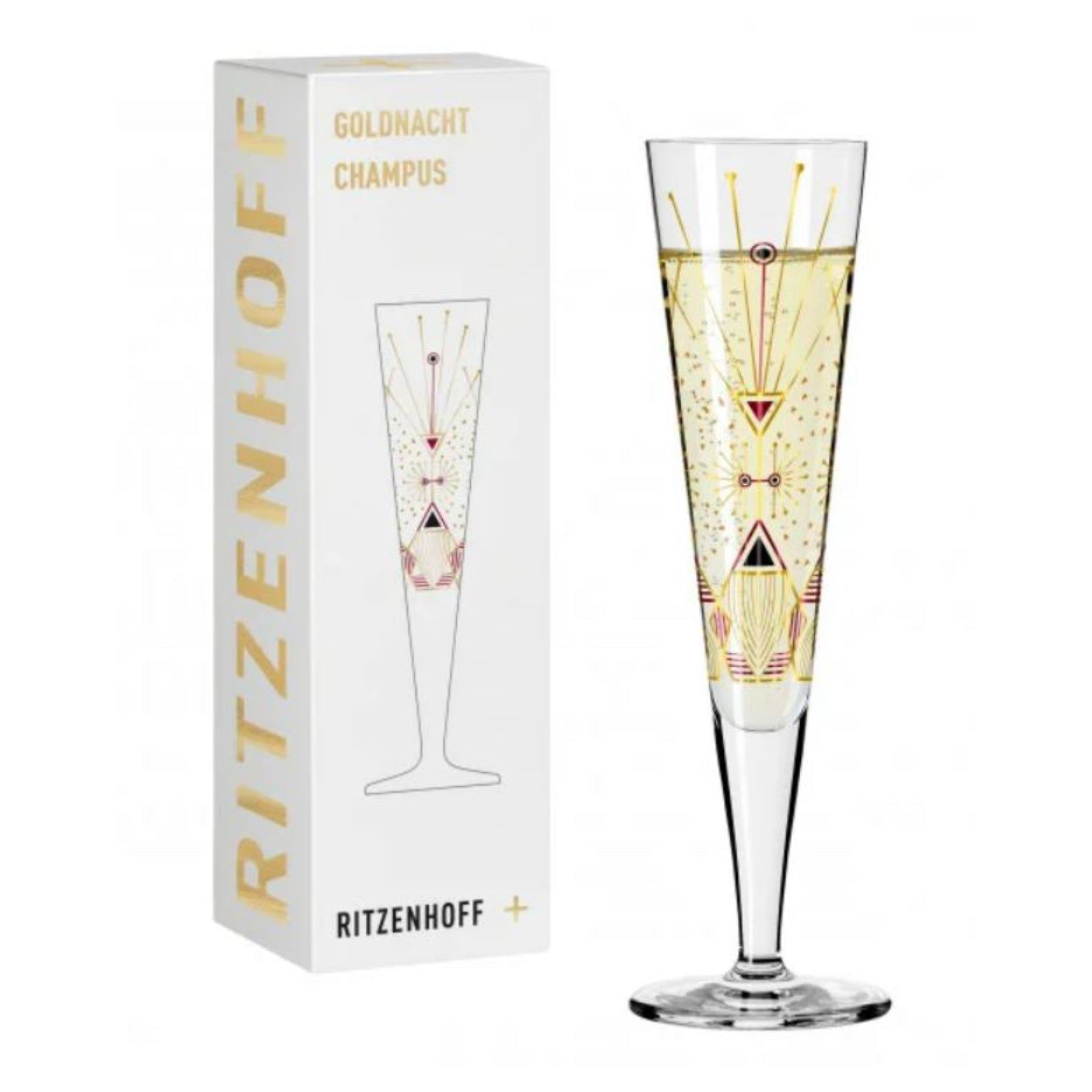 Ritzenhoff Champagne Champus Goldnacht 25 Werner Bohr -Ritzenhoff