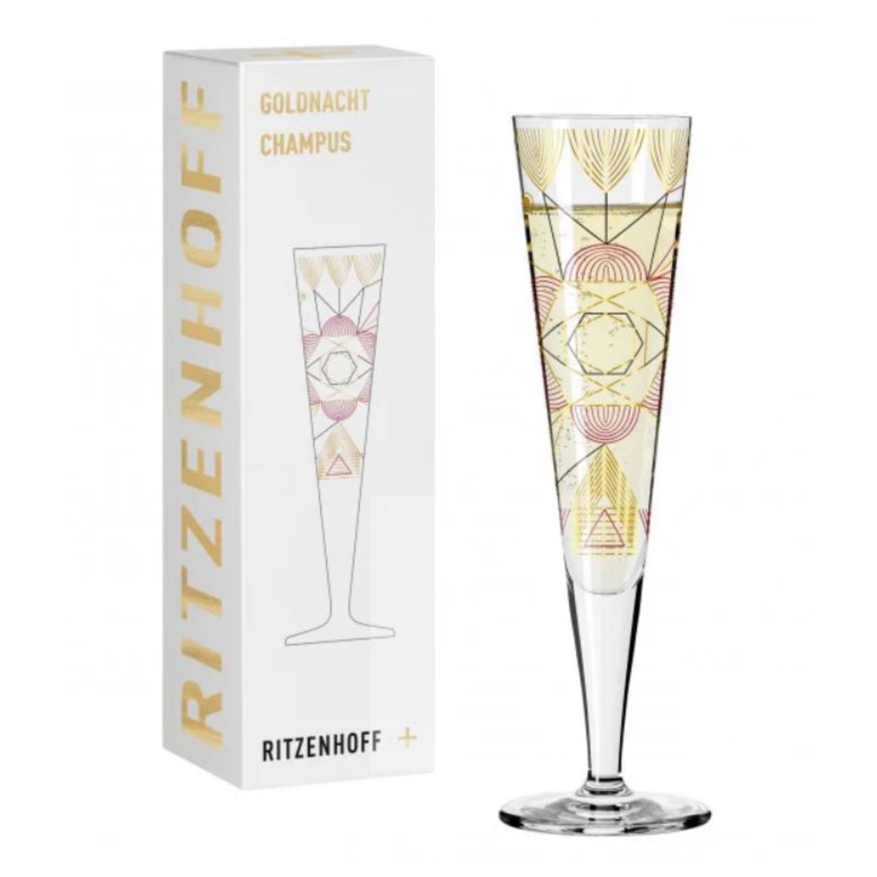 Ritzenhoff Champagne Champus Goldnacht 26 Werner Bohr -Ritzenhoff