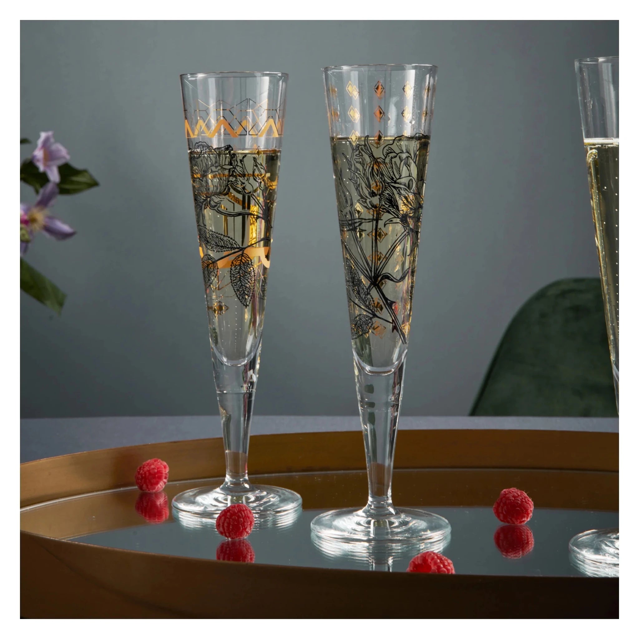 Ritzenhoff Champagne Champus Goldnacht 29 L.HOFGÄRTNER -Ritzenhoff