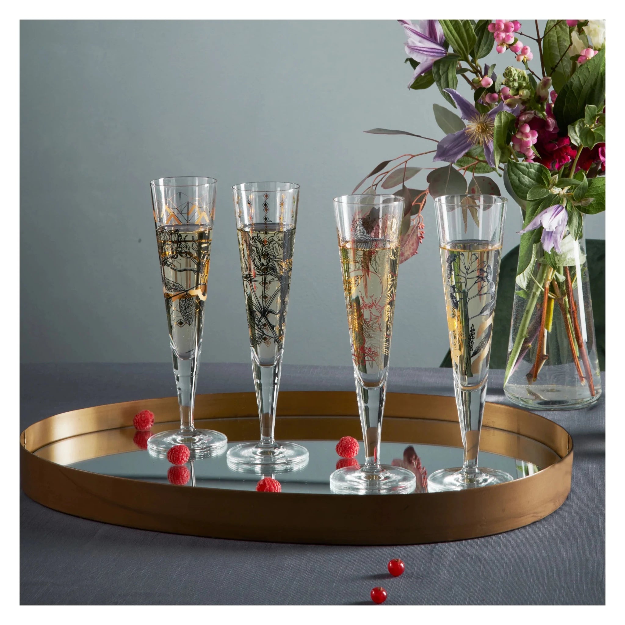 Ritzenhoff Champagne Champus Goldnacht 30 L.HOFGÄRTNER -Ritzenhoff