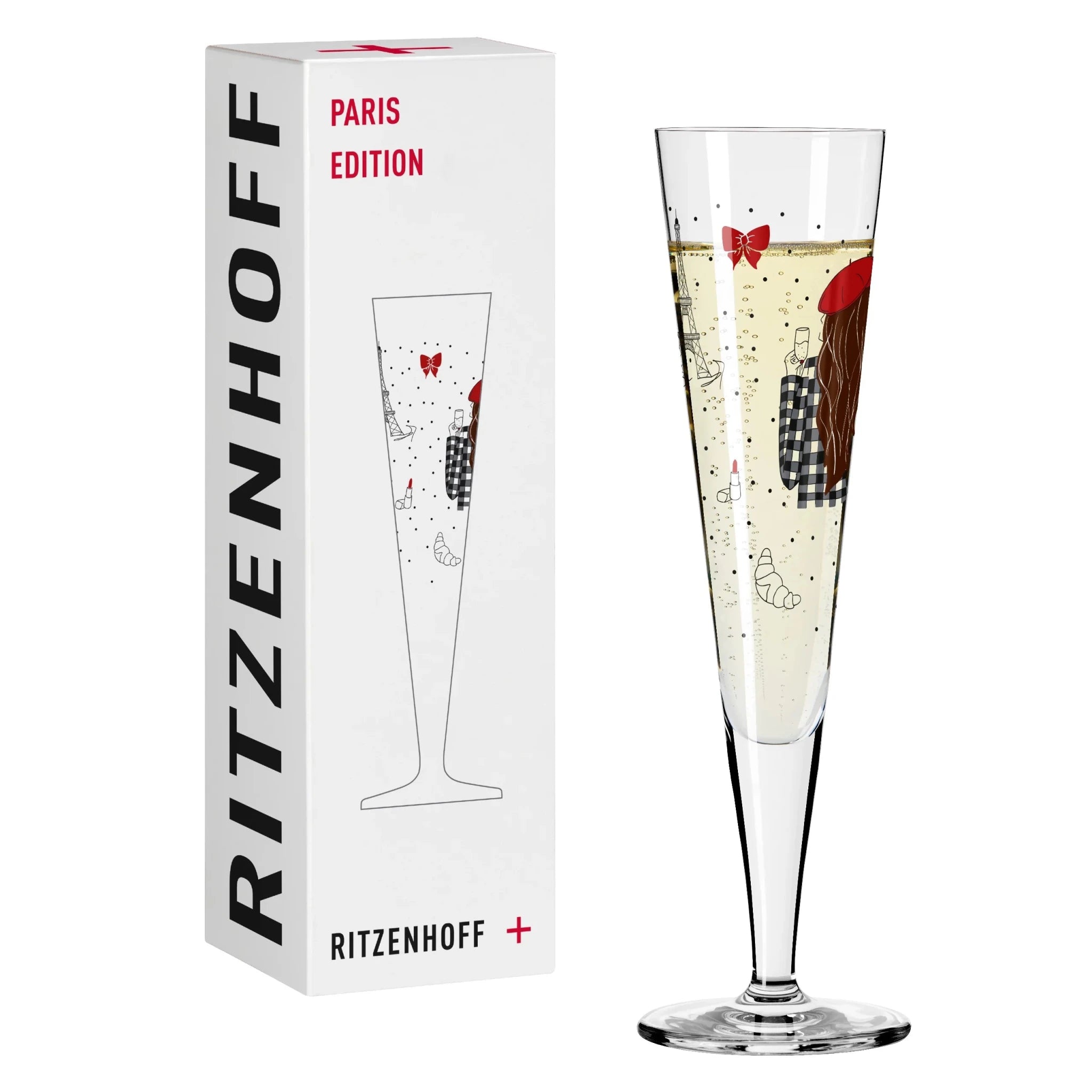 Ritzenhoff Champagne Champus Paris Edition L.Stuhldreier -Ritzenhoff