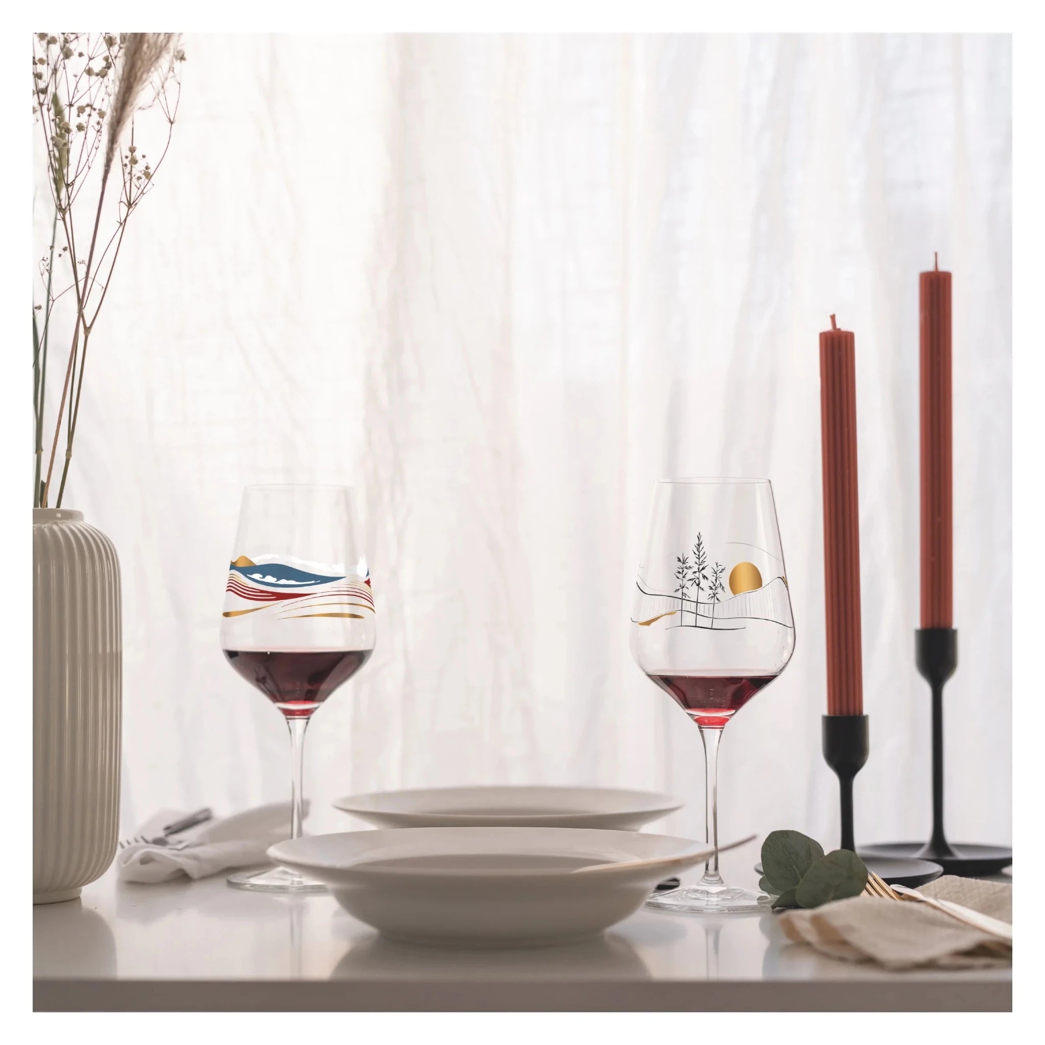 Ritzenhoff Herzkristall Red Wine Glass 7 Aurélie Girod -Ritzenhoff