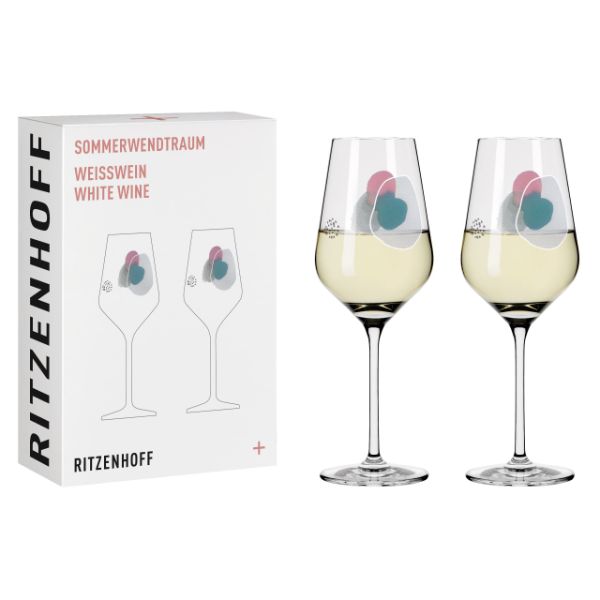 Ritzenhoff White Wine Summer Dream 2 Bohnenberg (Set Of 2) -Ritzenhoff
