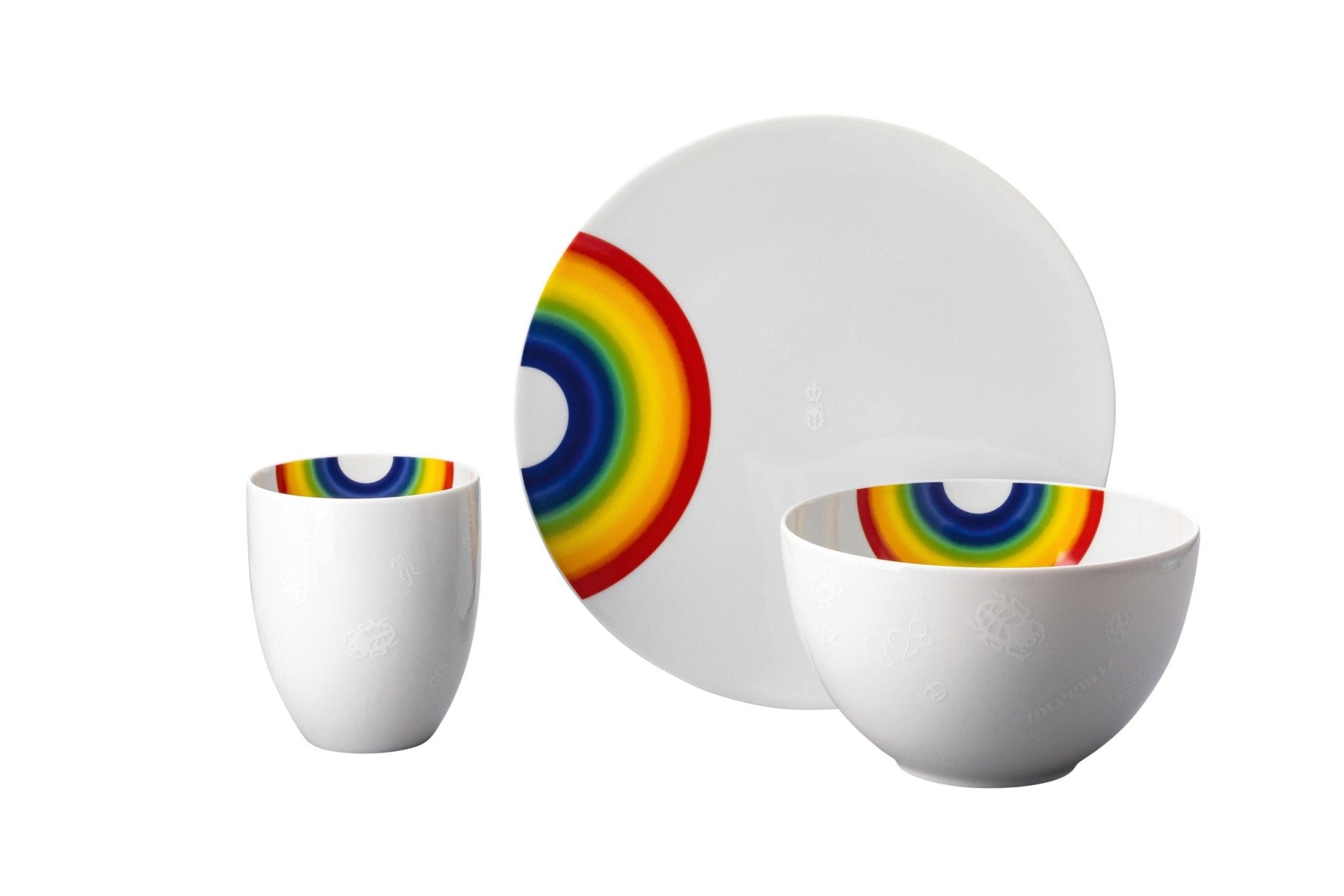 Rosenthal Tac Child Eating Set Gift Set (Set Of 3) -Rosenthal