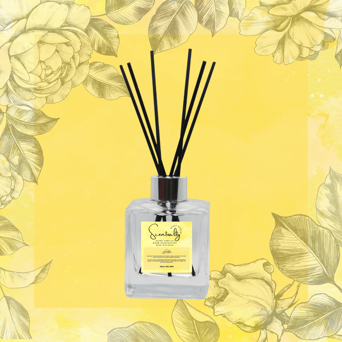 SCE Ultra Vanilla Diffuser 200ml -Spilhaus