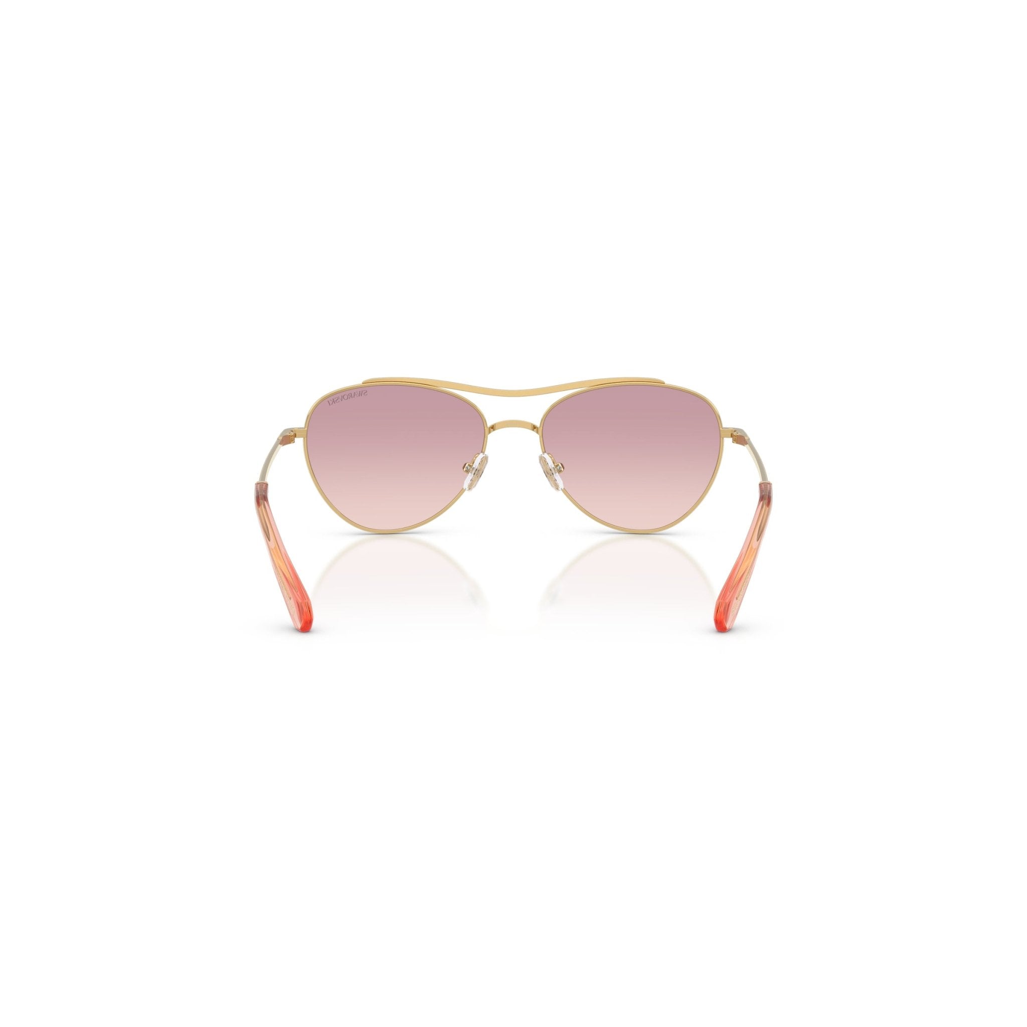 Sunglasses, Pilot shape, SK7047, Pink -Swarovski