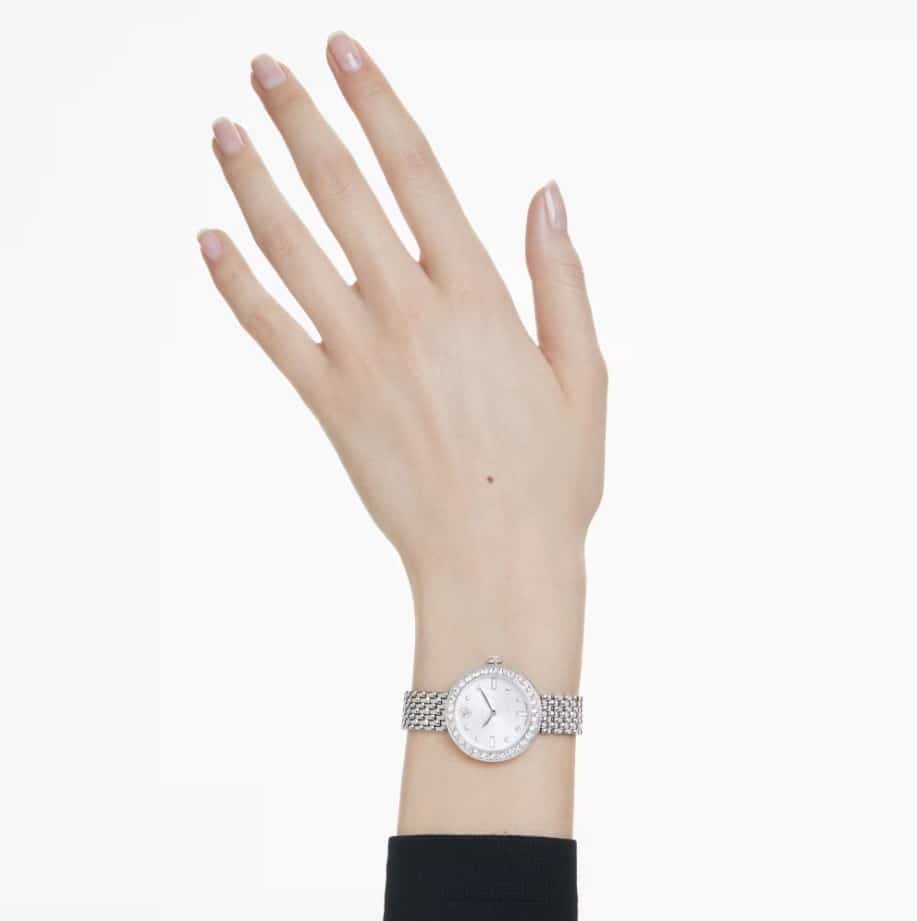 Swarovski Certa Watch, Swiss Made, Metal Bracelet, Silver tone, Stainless steel -Swarovski
