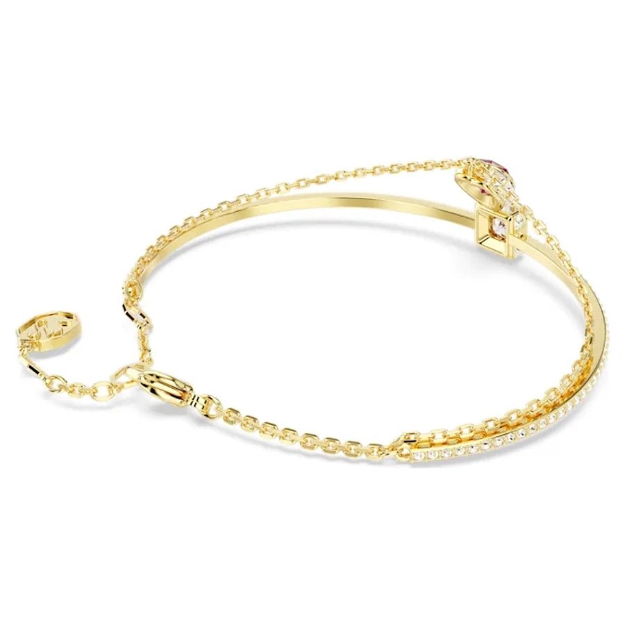 Swarovski Chroma Bangle Heart -Swarovski