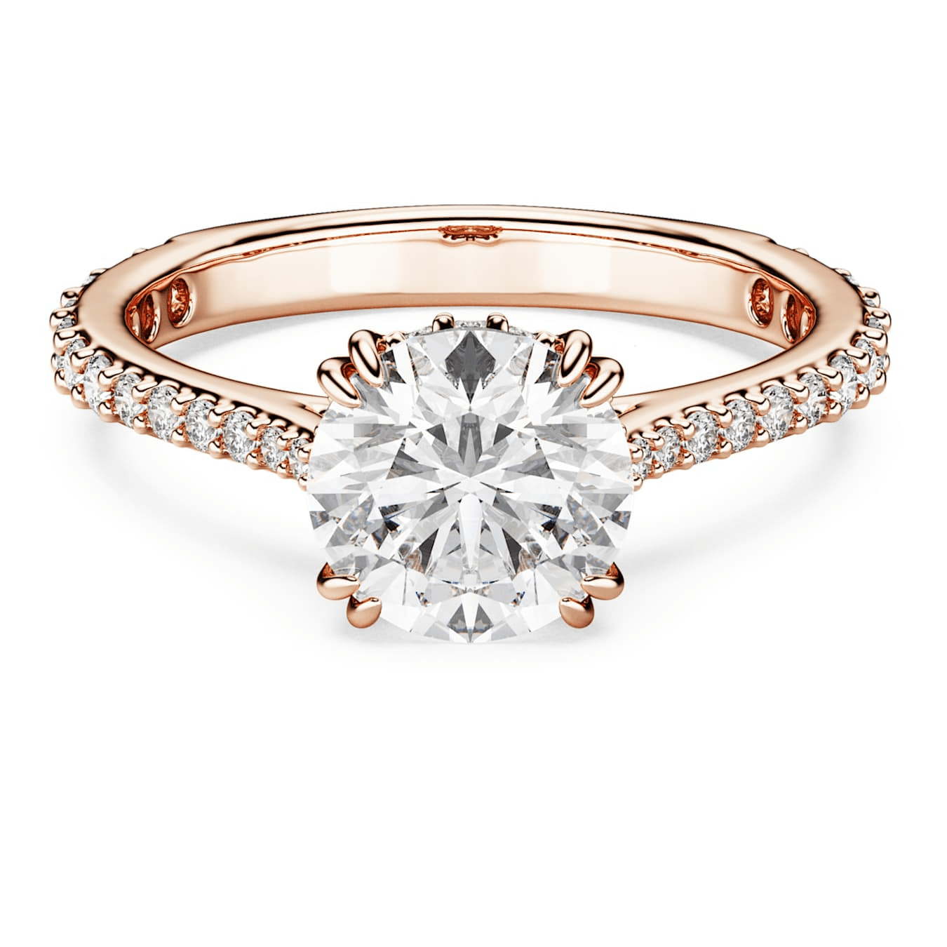 Swarovski Constella Cocktail Ring Round Cut, Pavé, -Swarovski