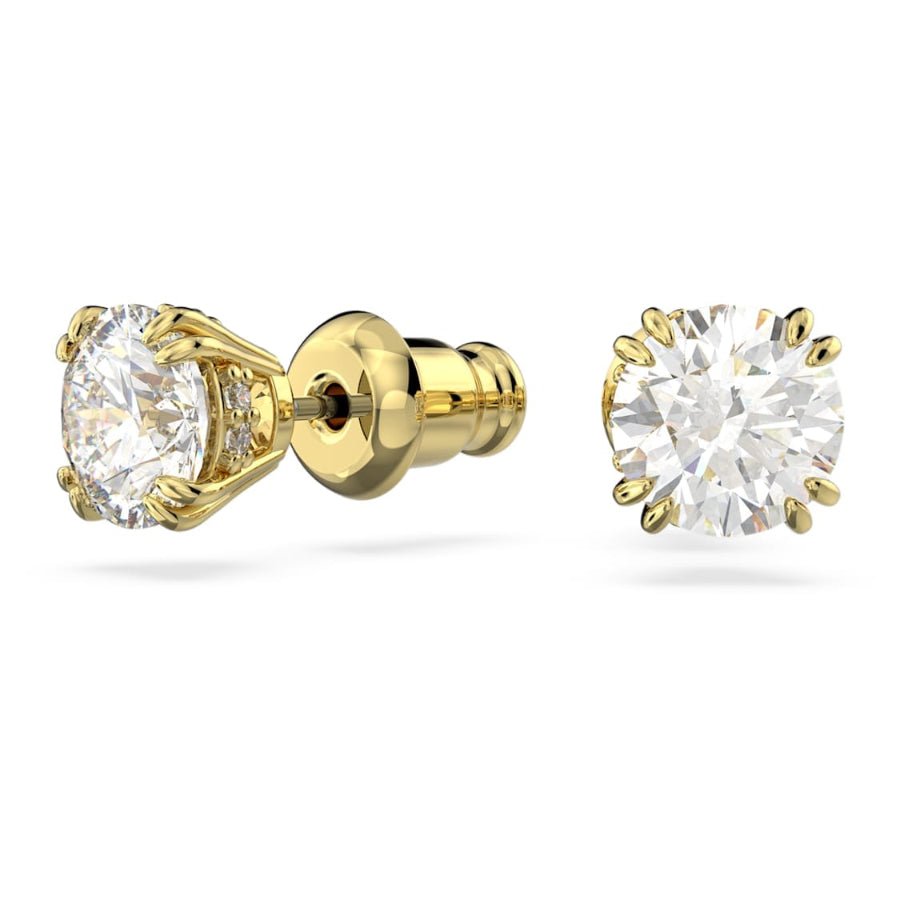 Swarovski Constella Stud Earrings Round Cut -Swarovski