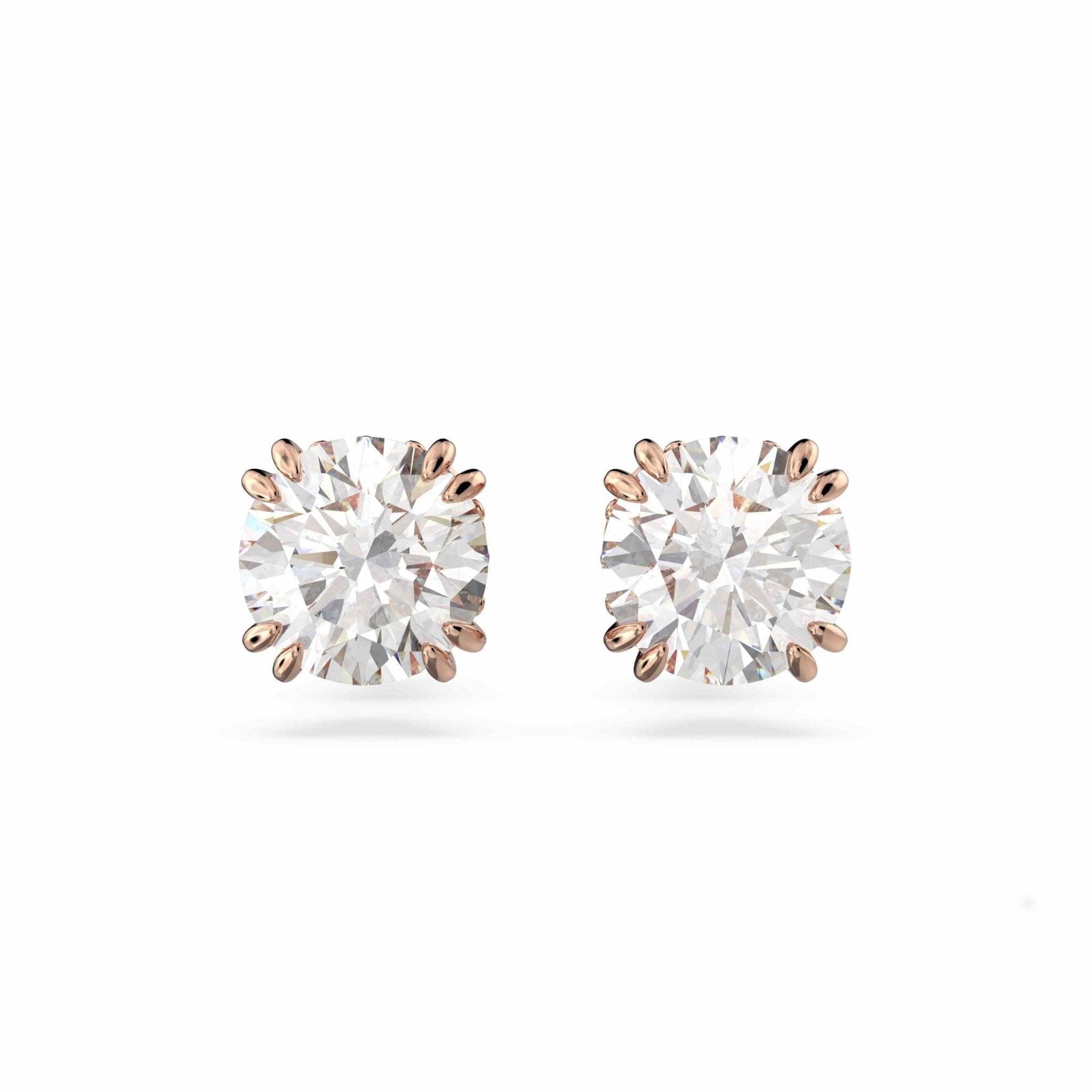 Swarovski Constella Stud Earrings Round Cut -Swarovski