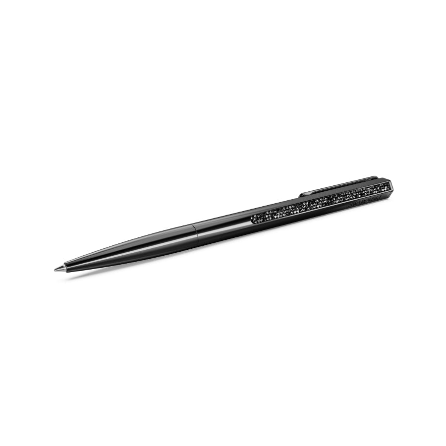 Swarovski Crystal Shimmer Ballpoint Pen, Black, Black Lacquered -Swarovski