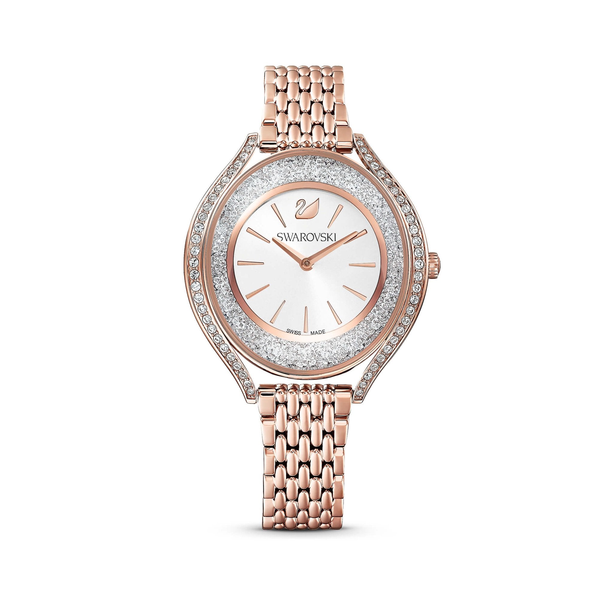 Swarovski Crystalline Aura Watch, Metal Bracelet, Rose Gold Tone, Rose-Gold Tone Pvd -Swarovski